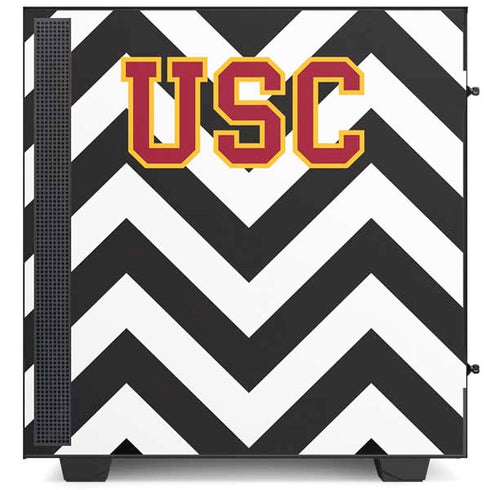 University of Southern California USC Chevron NZXT H510 Compact ATX Mid-Tower Case Skin