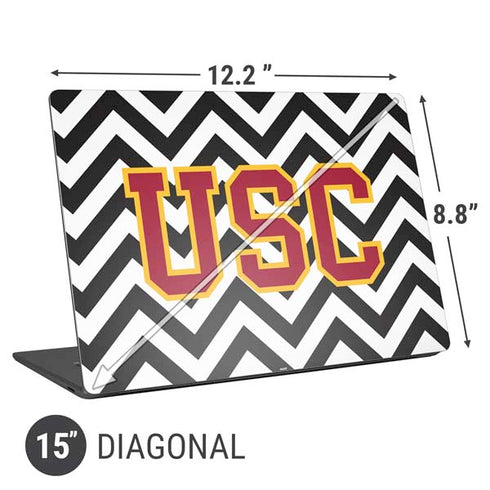 University of Southern California USC Chevron Universal Laptop 15in (12.2 x 8.8in) Skin