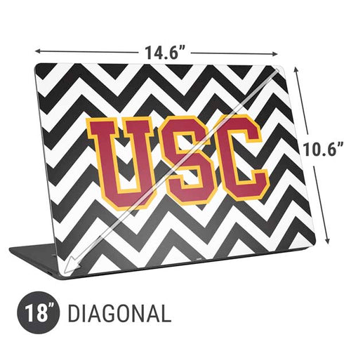 University of Southern California USC Chevron Universal Laptop 18in (14.6 x 10.6in) Skin