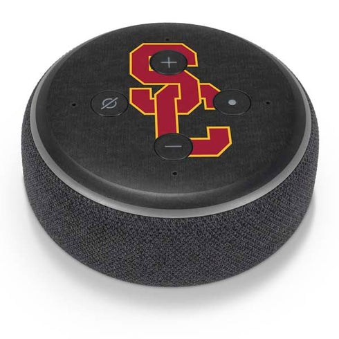 University of Southern California USC Dark Grey Logo Amazon Echo Dot Skin