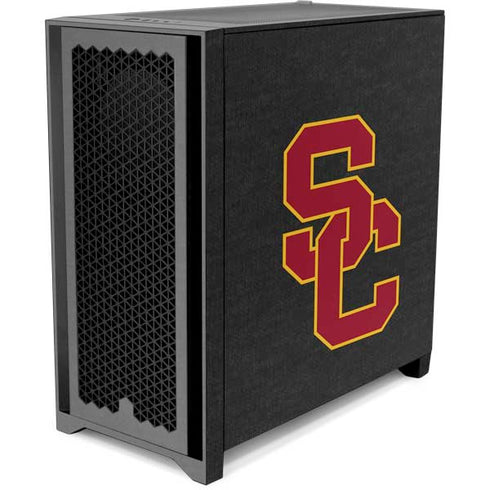 University of Southern California USC Dark Grey Logo Corsair 4000D Tempered Glass Mid-Tower ATX Case Skin
