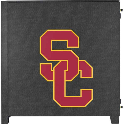 University of Southern California USC Dark Grey Logo Corsair 4000D Tempered Glass Mid-Tower ATX Case Skin