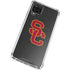 University of Southern California USC Dark Grey Logo Galaxy A12 Clear Case