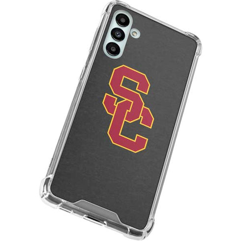University of Southern California USC Dark Grey Logo Galaxy A13 5G Clear Case