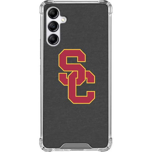 University of Southern California USC Dark Grey Logo Galaxy A14 5G Clear Case