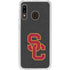 University of Southern California USC Dark Grey Logo Galaxy A20 Clear Case