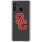 University of Southern California USC Dark Grey Logo Galaxy A21 Clear Case