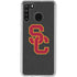 University of Southern California USC Dark Grey Logo Galaxy A21 Clear Case