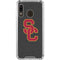 University of Southern California USC Dark Grey Logo Galaxy A30 Clear Case