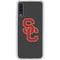 University of Southern California USC Dark Grey Logo Galaxy A50 Clear Case