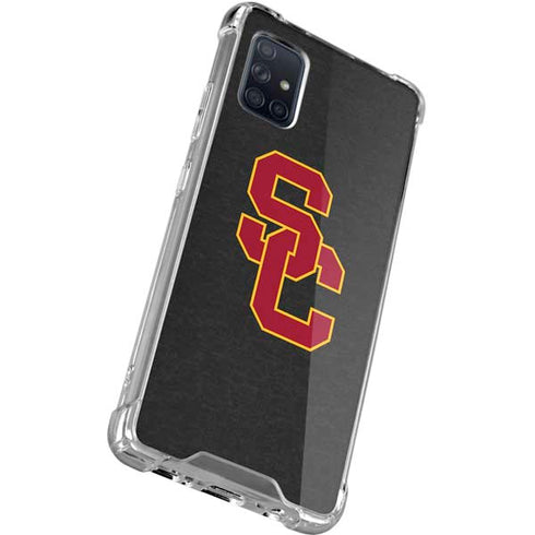 University of Southern California USC Dark Grey Logo Galaxy A51 5G Clear Case