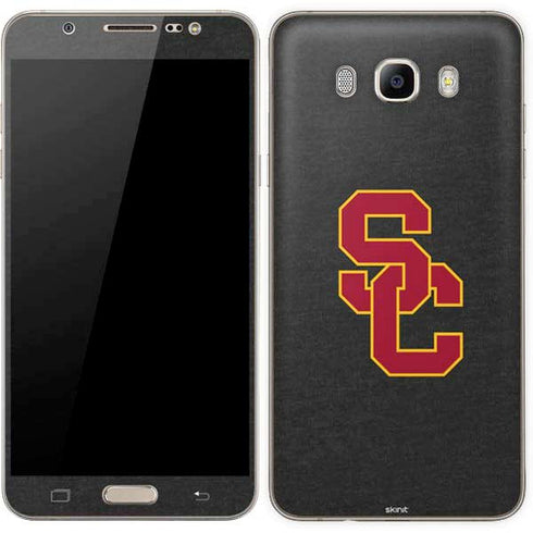 University of Southern California USC Dark Grey Logo Galaxy J7 Skin