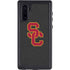 University of Southern California USC Dark Grey Logo Galaxy Note 10 Waterproof Case