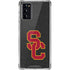 University of Southern California USC Dark Grey Logo Galaxy Note20 5G Clear Case