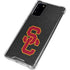 University of Southern California USC Dark Grey Logo Galaxy Note20 5G Clear Case