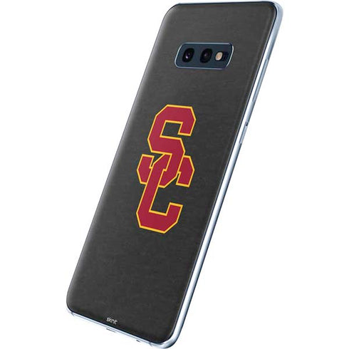 University of Southern California USC Dark Grey Logo Galaxy S10e Skin