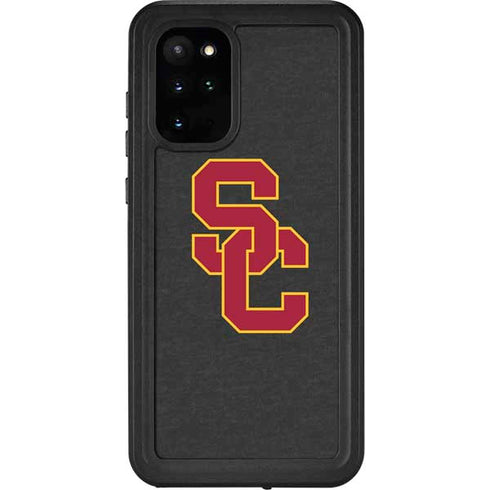 University of Southern California USC Dark Grey Logo Galaxy S20 Plus Waterproof Case