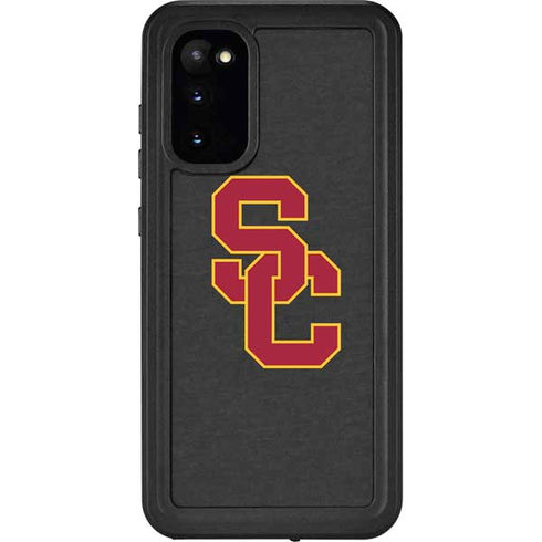 University of Southern California USC Dark Grey Logo Galaxy S20 Waterproof Case