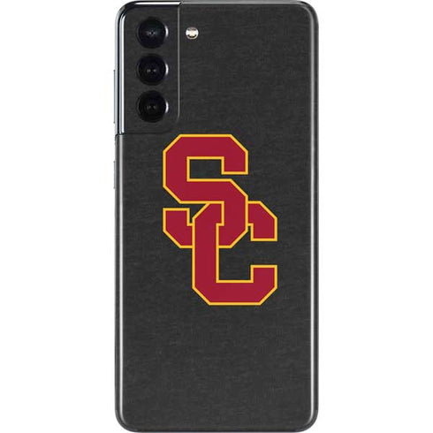 University of Southern California USC Dark Grey Logo Galaxy S21 5G Skin