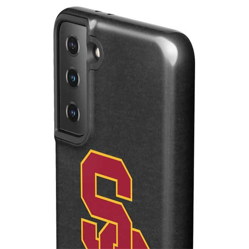 University of Southern California USC Dark Grey Logo Galaxy S21 FE Pro Case