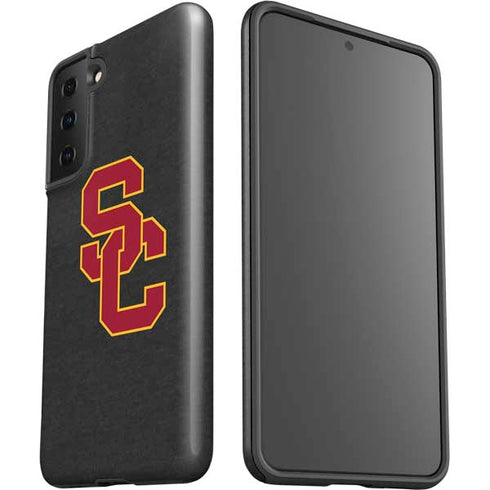 University of Southern California USC Dark Grey Logo Galaxy S21 Plus 5G Pro Case