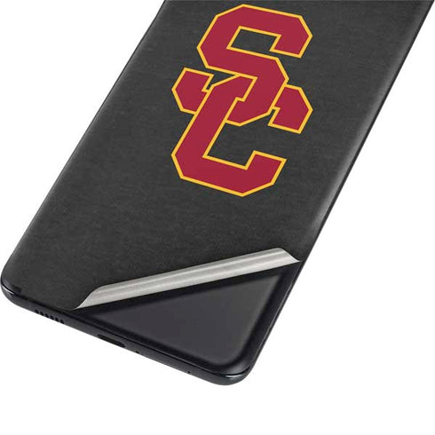 University of Southern California USC Dark Grey Logo Galaxy S21 Plus 5G Skin