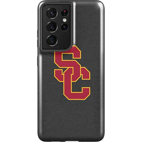University of Southern California USC Dark Grey Logo Galaxy S21 Ultra 5G Pro Case