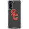 University of Southern California USC Dark Grey Logo Galaxy S22 Clear Case