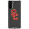 University of Southern California USC Dark Grey Logo Galaxy S22 Plus Clear Case