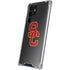 University of Southern California USC Dark Grey Logo Galaxy S22 Ultra Clear Case