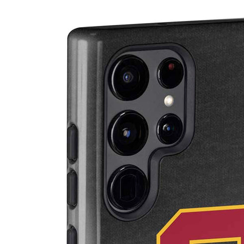 University of Southern California USC Dark Grey Logo Galaxy S22 Ultra Pro Case