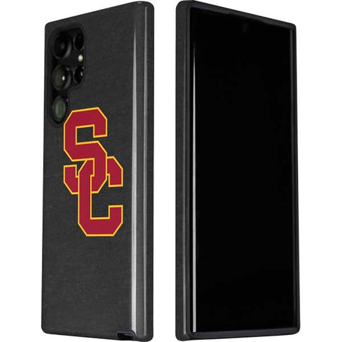 University of Southern California USC Dark Grey Logo Galaxy S22 Ultra Pro Case