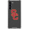 University of Southern California USC Dark Grey Logo Galaxy S23 Plus Clear Case