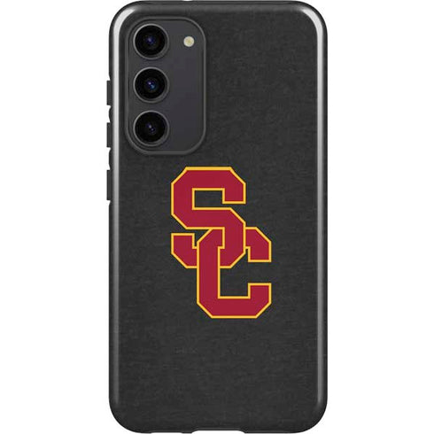 University of Southern California USC Dark Grey Logo Galaxy S23 Plus Pro Case