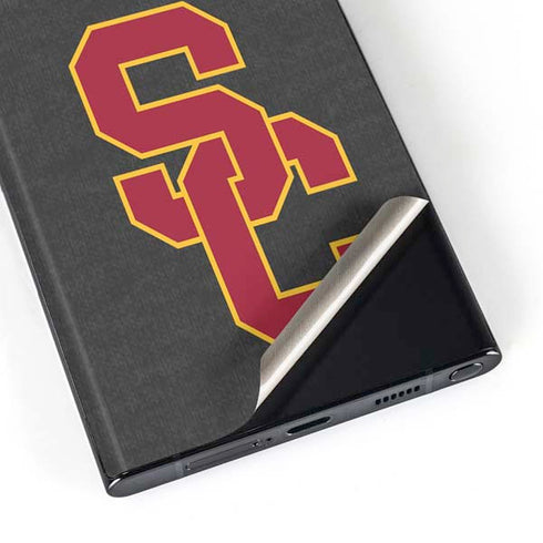 University of Southern California USC Dark Grey Logo Galaxy S23 Ultra Skin