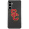 University of Southern California USC Dark Grey Logo Galaxy S24 Plus Clear Case