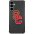 University of Southern California USC Dark Grey Logo Galaxy S24 Plus Clear Case