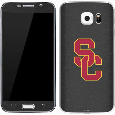 University of Southern California USC Dark Grey Logo Galaxy S7 Skin