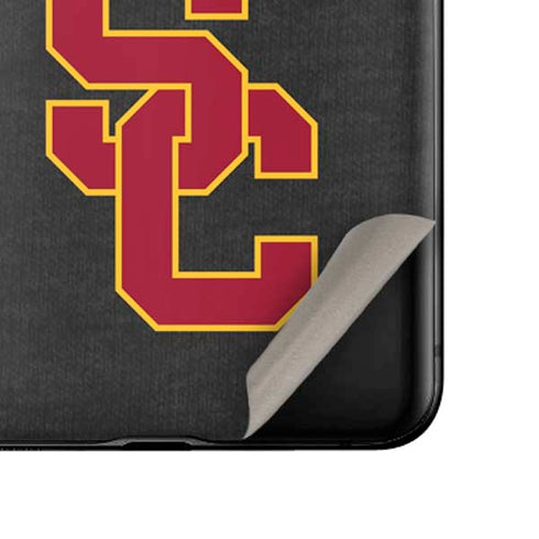 University of Southern California USC Dark Grey Logo Galaxy Z Flip Skin