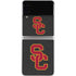 University of Southern California USC Dark Grey Logo Galaxy Z Flip3 5G Skin