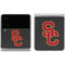 University of Southern California USC Dark Grey Logo Galaxy Z Flip4 5G Skin