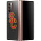 University of Southern California USC Dark Grey Logo Galaxy Z Fold2 5G Skin