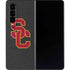 University of Southern California USC Dark Grey Logo Galaxy Z Fold4 5G Skin