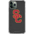 University of Southern California USC Dark Grey Logo iPhone 11 Pro Max Clear Case