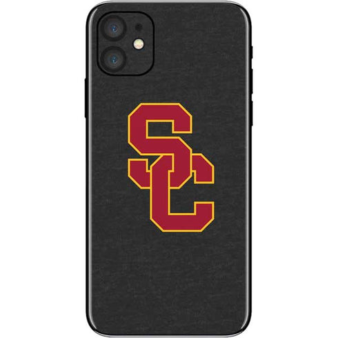 University of Southern California USC Dark Grey Logo iPhone 11 Skin