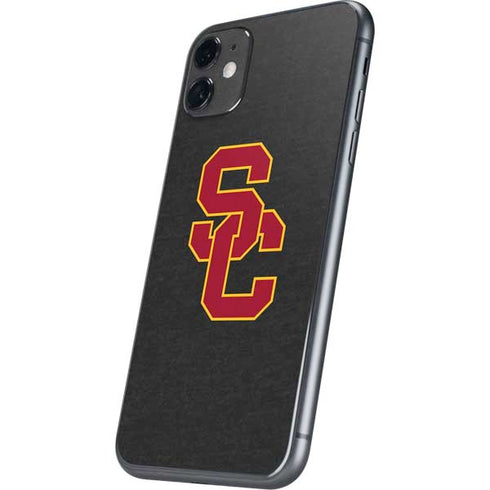 University of Southern California USC Dark Grey Logo iPhone 11 Skin
