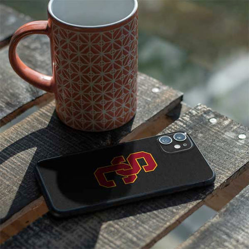 University of Southern California USC Dark Grey Logo iPhone 11 Skin