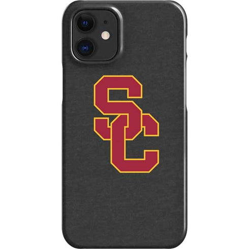 University of Southern California USC Dark Grey Logo iPhone 12 Mini Lite Case