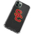 University of Southern California USC Dark Grey Logo iPhone 12 Pro Clear Case