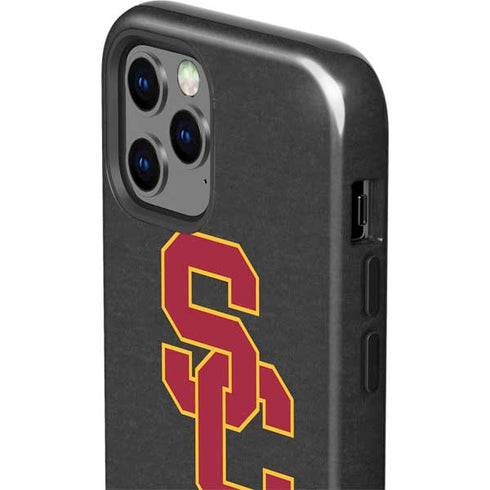University of Southern California USC Dark Grey Logo iPhone 12 Pro Impact Case